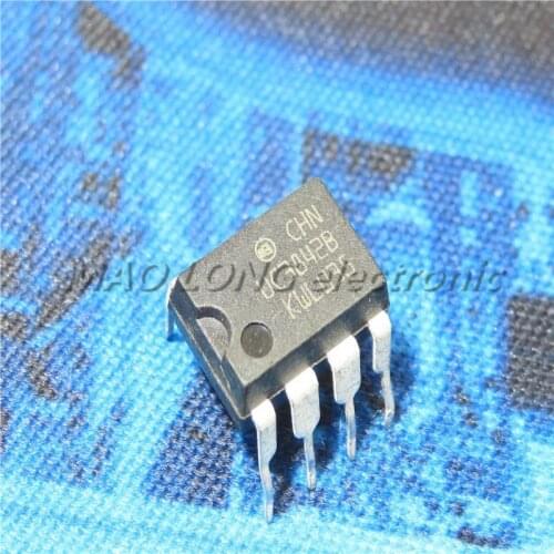 10PCS/LOT UC3842B UC3842BN DIP-8 switching power supply control In Stock
