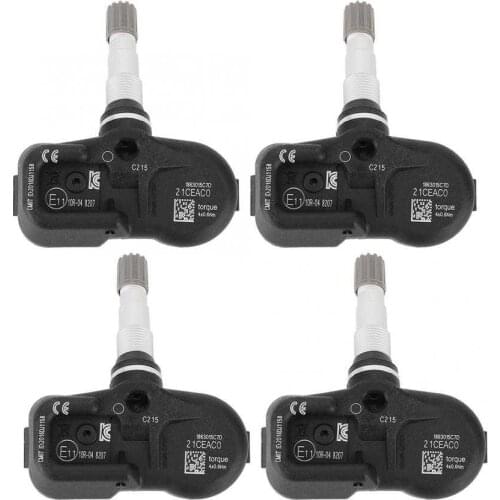 100% Brand New 4pcs Tire Pressure Monitor Sensor PMV-C215 Car Replacement Fit for Toyota Lexus Camry Car Accessories
