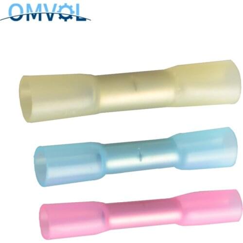 BHT1.25 BHT2 BHT5 Heat Shrinkable Butt Waterproof Connector Splice Butt Heat Shrink Tube Joint and Connectors