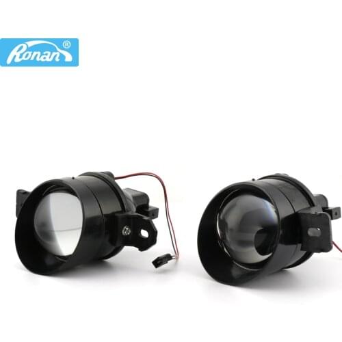 RONAN 3.0 inch G2 type blue film bixenon Fog Light projector lens D2S D2H H11 Lamps for car styling retrofit upgrade