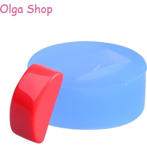 BYL042 DIY jewelry tool Silicone mould square drop pendant earring mold cabochon handmade craft decoration resin molds