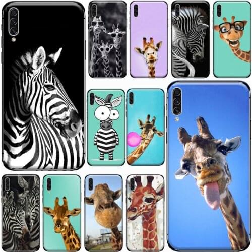 Animal Zebra Giraffe Print Phone Case For Samsung galaxy S 21 20 10 8 A 50 21s 51 71 70 40 20 20e note 10 plus Ultra 5g fe