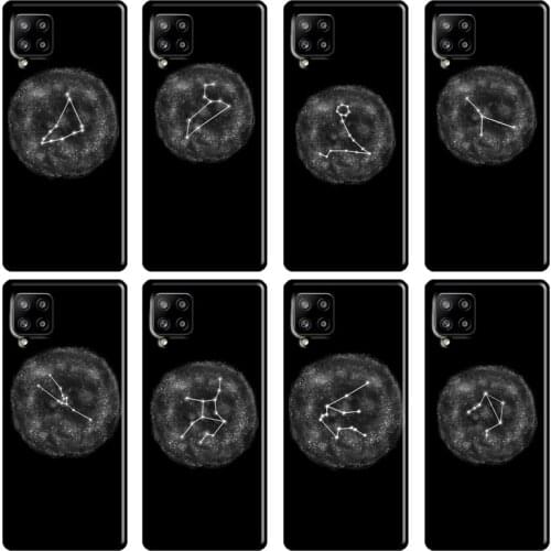 Zodiac Signs constellations For Samsung Galaxy A20e A21S A50 A70 A72 A51 A71 A52 A02S A12 A42 A31 A41 A42 Phone Case