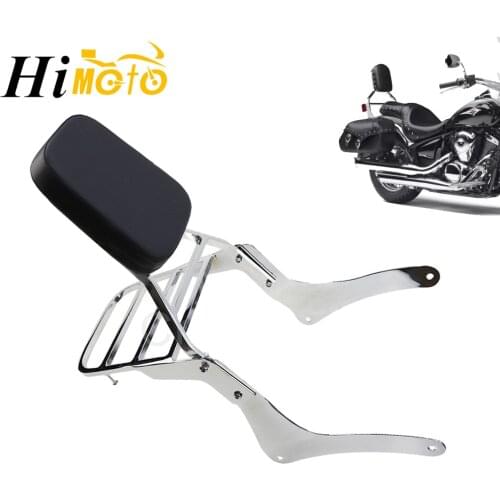 For Kawasaki Vulcan VN900 VN 900 2006 2007 2008 2009 2010 2011-2017 Motorcycle Passenger Rear Backrest Sissy Bar w/ Luggage Rack