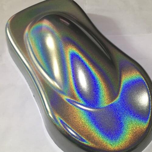 1g /Lot Rainbow Effect Holographic Car Paint Pearl Pigment