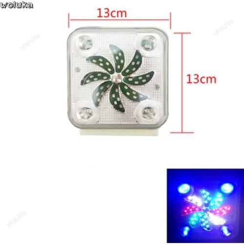 Truck LED strobe light car warning light side light 24V colorful rear tail light assembly 12V modified side light CD50 Q04