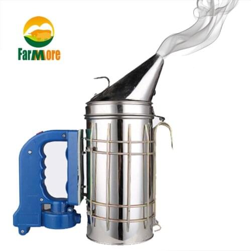 Bee Smoker Electric Smoke Transmitter Kit and Bee Smoke Flare Bomb Electric Emitter Beekeeping Equipment Apiculture Supplies