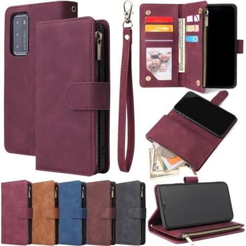 Retro Flip Leather Case for Samsung Galaxy S21 S20 S10 S10e S9 S8 Plus Note 20 10 9 Pro S10 A12 A32 A52 A72 Cards Wallet Cover