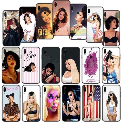 Selena Quintanilla Nicki Minaj Soft Cover Case for Xiaomi Note 11 11I Ultra 10 Lite 10T Poco M3 F3 F2 X3 NFC Pro