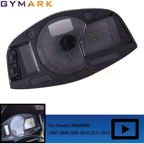 Suitable for Honda CBR600RR 2007-2012 Motorcycle Speedometer Meter Tachometer Cover Box ABS Shell Bracket CBR600 RR 07-12