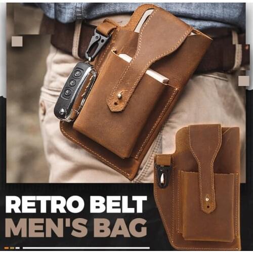 Retro Belt Waist Men\s Bag Dropshipping