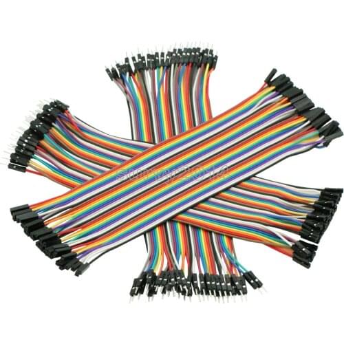120pcs 20cm male to male, female to male, and female to female jumper wire connector Dupont cable for Breadboard