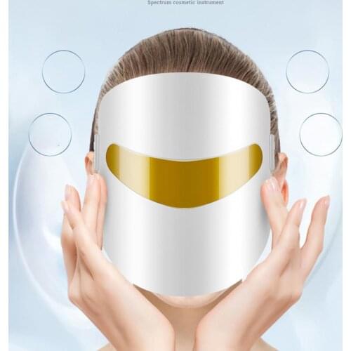 Face SPA Beauty Visible LED Photon Light Therapy Facial Маска Skin Rejuvenation Anti-Aging Wrinkle Acne Removal Lifting Tighten