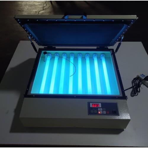 Ultraviolet UV Lithographic Solidification Exposure Machine 160W Vacuum Frame Silk Screen Printing Exposure Machine