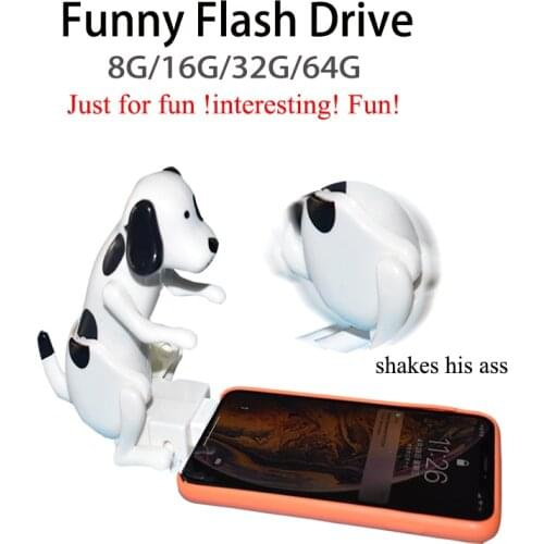 Interesting64G 32GB 16G 8G USB 2.0 Flash Drive Bad Dog Thumb Drives Jump Drive Memory Stick for Storage and Backup