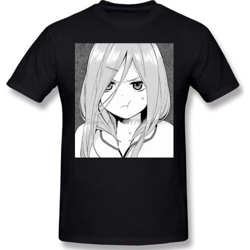 High Quality O-Neck Cotton Miku Nakano Pouting - The Quintessential Quintuplets T-shirt Serail Experiments Lain Sad Sleeve