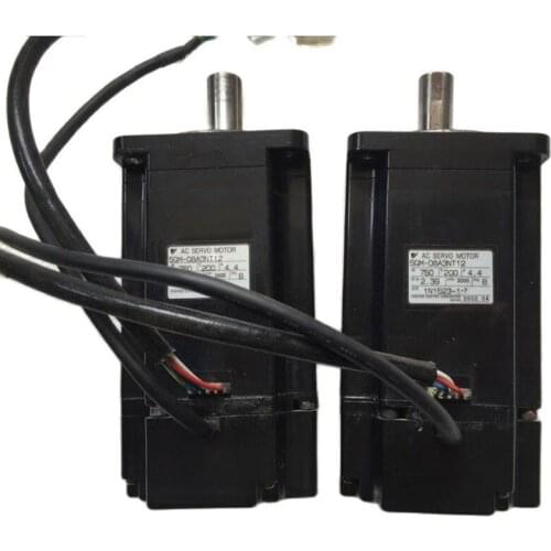Yaskawa SGM-08A3NT12 AC Servo Motor Used In Good Condition