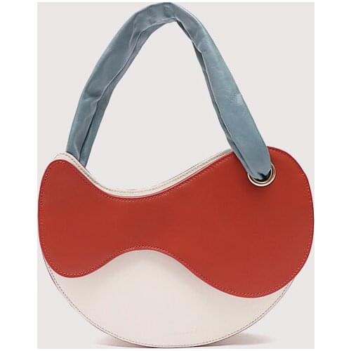 PU Leather Patchwork Colors Womens Handbags Purses 2021 NEW Fashion Designer Bag Women Shoulder Bag Bags