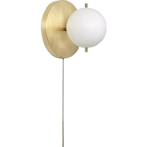 Retro Gold Metal Ceiling Lights Led Wall Sconce For Balcony Aisle Hall Living room Bedroom Home Ceiling Lighting WA133