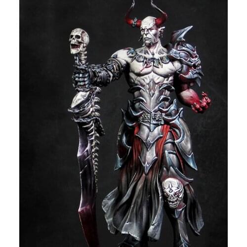 1/24 75mm 1/18 100mm Resin Figure Model Kits Lord Devil Unpainted No Color RW-310