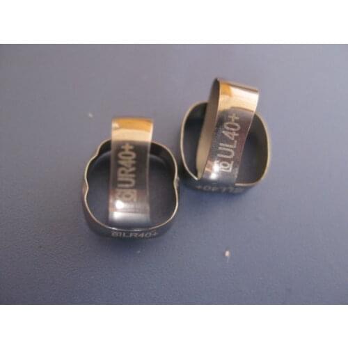 10Kit(40Pcs) 1st Molar Plain Band Rough Inner Dental Orthodontic SINGLE Bands WITHOUT Accessories