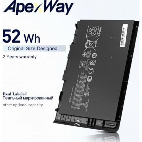 ApexWay 52Wh Laptop battery for HP 687517-171 687517-241 687945-001 696621-001 HSTNN-DB3Z HSTNN-IB3Z HSTNN-I10C BT04 BT04XL BA06