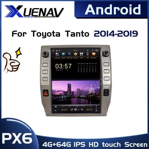 PX6 system For Toyota Tanto 2014 2015 2016 2017 2018 2019 Car Radio Auto Stereo Multimedia Video Player Navigation GPS Carplay