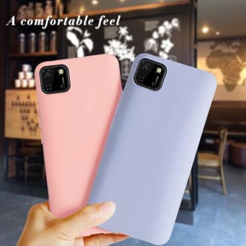For Huawei Honor 9S Case 5.45" Luxury Liquid Silicone Soft Bumper For Fundas Honor 9s 9 s Cover honor DUA-LX9 Housing Shell