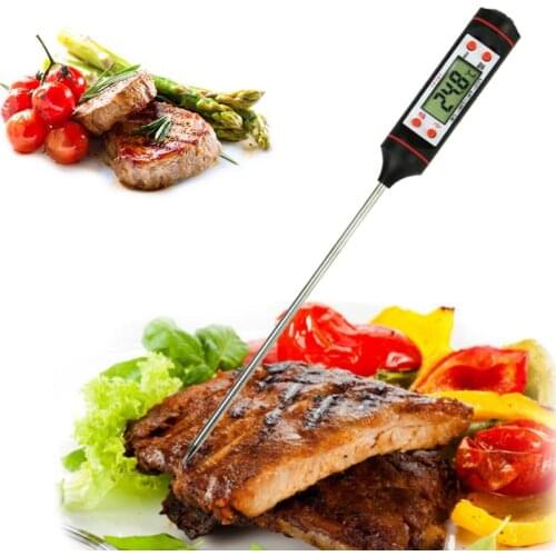 Digital Meat Thermometer Cooking Food Kitchen BBQ Probe Water Milk Oil Liquid Oven Digital Temperaure Sensor Meter Thermocouple