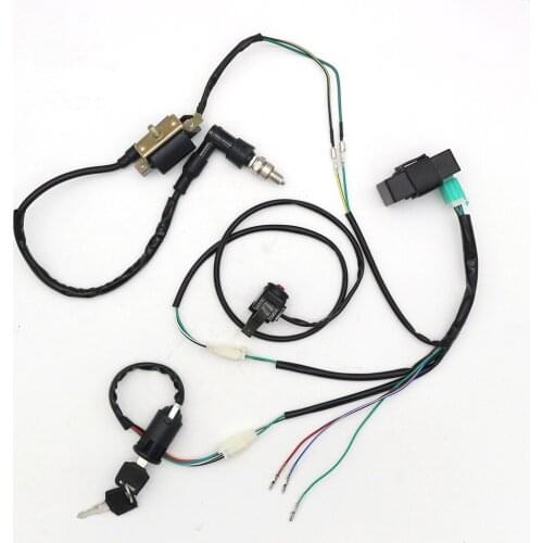 For ATV 50CC 70CC 90CC 110CC-160cc Buggy Go Kart Wire Harness
