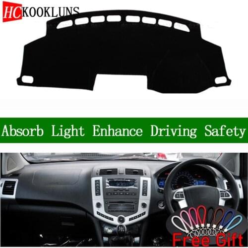 For BYD S6 2011 2012 2013 2014 2015 2016 Right Hand Drive Car Dashboard Cover Dash Mat Dash Board Pad