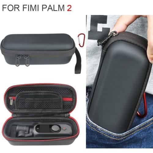 FIMI Palm 2 Gimbal Camera Storage Bag PU Portable Handheld Mini Carrying Case Pocket Clutch for FIMI Palm 2 Accessories