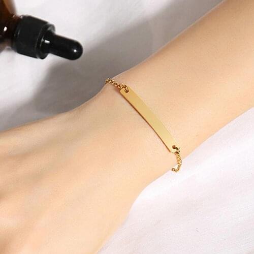 Janedream Engraved Bracelets