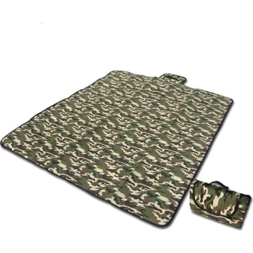 Camouflage picnic mat outdoor moisture cushion floor crawling tent beach tress sleeping pad camping blanket waterproof