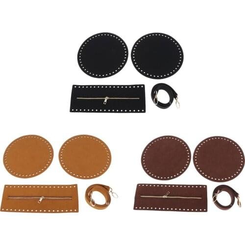 Leather Bag Bottom Base Zipper Closure Handbag Shoulder Bag Making Supplies