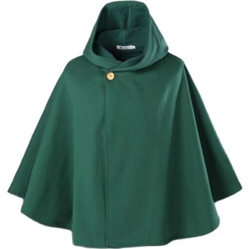 2021 Cosplay Cosroad Attack on Titan cloak Jacket Scout Regiment Denim Jacket Autumn Hooded Sweatshirt Naruto Outwear Coat