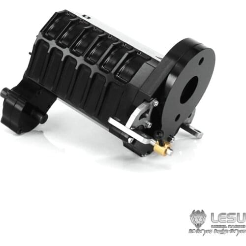 LESU 3Speed GearboxbTransmission Transfer Case for RC TAMIYA Tractor 1/14 Truck DIY Dumper Model Hobby Scania Benz