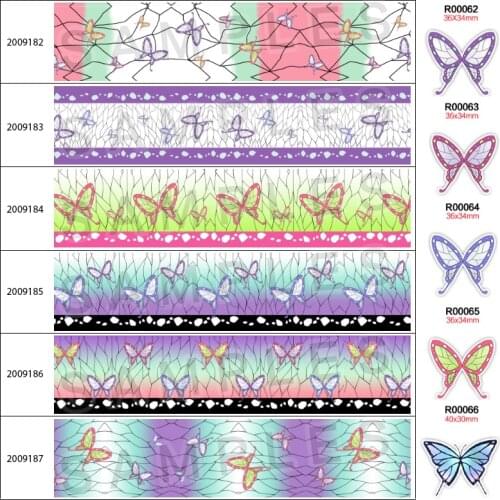 New kimetsu no yaiba Japan Printed Grosgrain/Satin Ribbon 5 Yards 25mm/38mm/50mm/75mm For Hair Bows DIY Accessories 200918