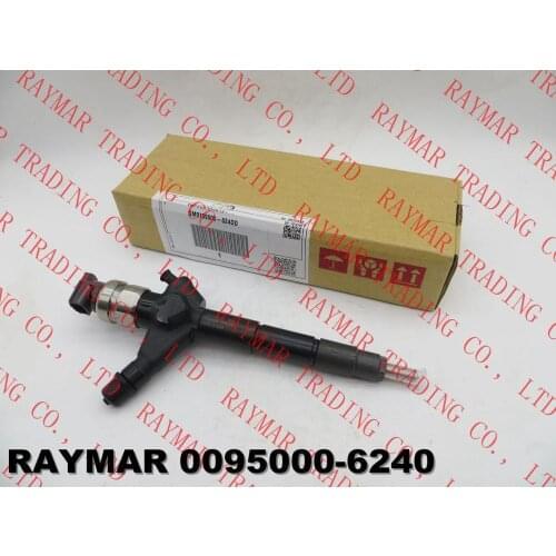 Genuine common rail diesel fuel injector 095000-6240, 095000-6243 for 16600-VM00A, 16600-VM00D, 16600-MB40E