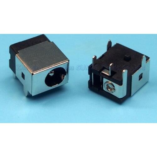 10pcs/lot DC044A 5.5*2.1MM/5.5*2.5MM Laptop dc power Jack connector 5 dip feet