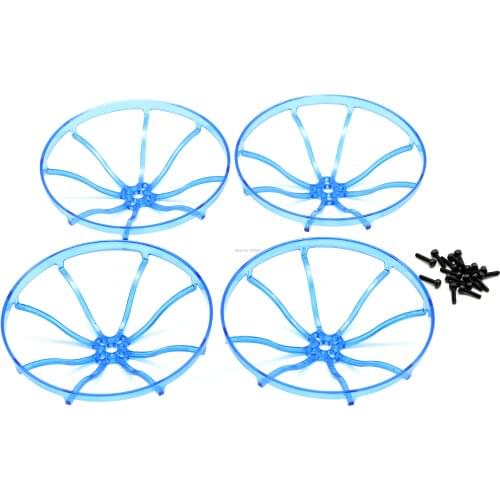 4PCS/Set Four-axis Aircraft Propeller Protection Ring Parts Anti-collision Cover for 3 Inch RC Drone Quadcopter Spare Accessory