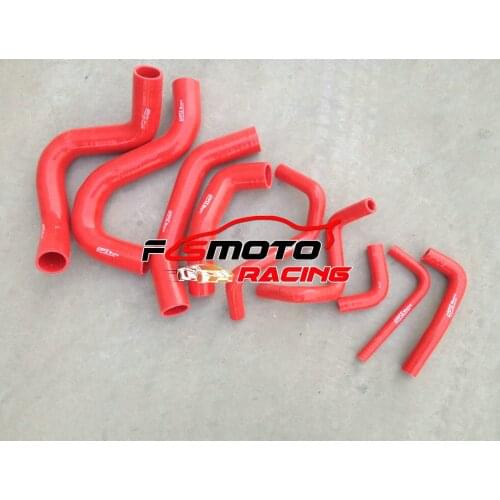 9PCS Silicone Radiator Hose For Nissan Safari Patrol Y60 GQ 2.8L RD28T Turbo Diesel 1994 - 1997 1995 1996 RED BLUE BLACK