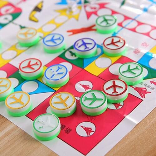Kids Classic Funny Flight Game Toy Gomoku Chessmen Board Game Flying Chess Classic Game Enjoy Family Fun Gift For Kid adult