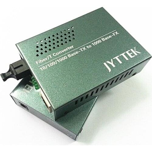 Gigabit Single-mode single-fiber fiber media converter optical transceiver RJ-45 1000M Ethernet Telecom Grade 1 pair 1 Channel