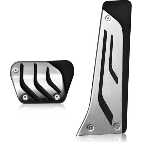 AT Gas Brake Pedal Pad Covers For BMW X3/X4/X5/X6/X7/1/2/3/4/5/6/7-Series 2012 2013 2014 2015 2016 2017 2018 2019 2020 2021