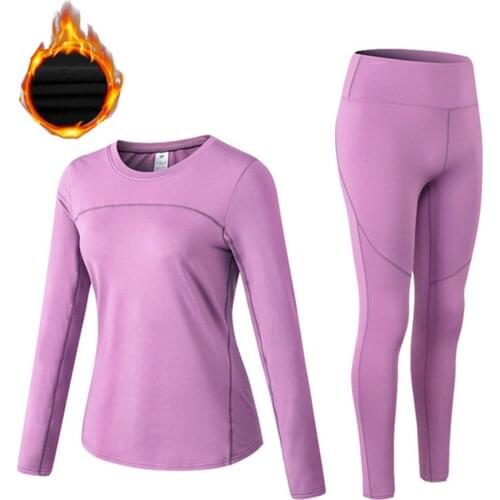 New Winter Women Thermal Underwear Sets Brand Anti-microbial Stretch Long Johns Thermal Shirt Female Warm Clothes Long Underwear