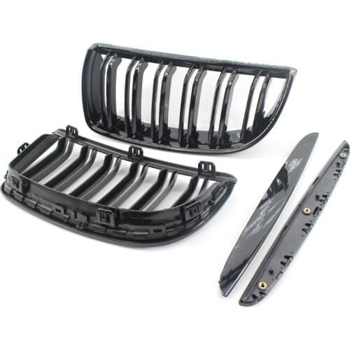 For BMW E90 E91 318 320i 325i 330i 2006-2008 Car Dumb Black Front Kidney Grill Grilles Auto Intake Grille