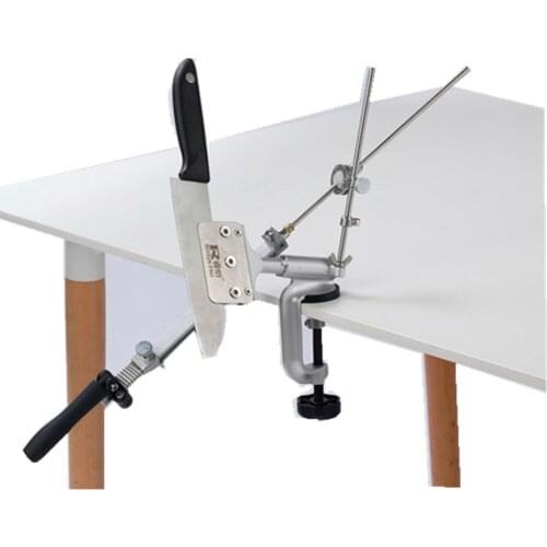 Knife sharpener system 360 degree flip Constant angle Grinding tools Grinder machinewith 4pcs stones
