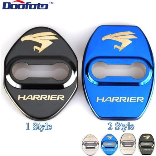 Car Styling Auto Door Lock Cover Case For Toyota Harrier XU60 XU80 ACU30 Corolla Avensis Rav4 Noah Accessories Car-Styling