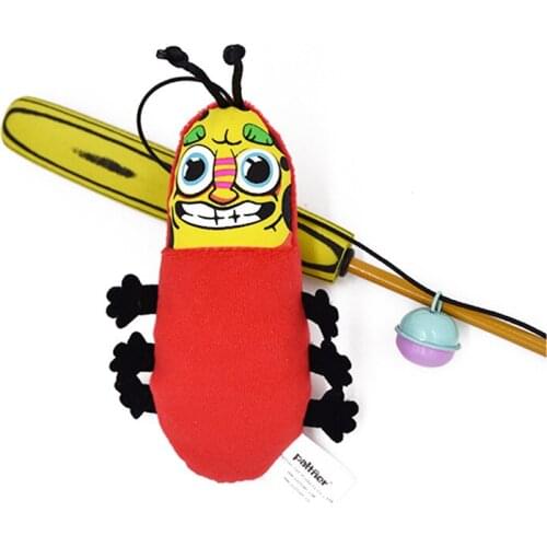 Cat products Cat Mint plush Toy tease Cat can replace Cat Toy Cat pole telescopic rod bell feather cat Mint Pet Cat supplies